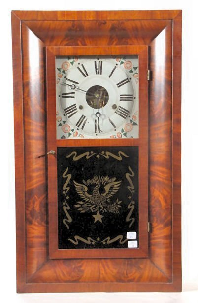 Chauncey Jerome Rosewood Shelf Clock