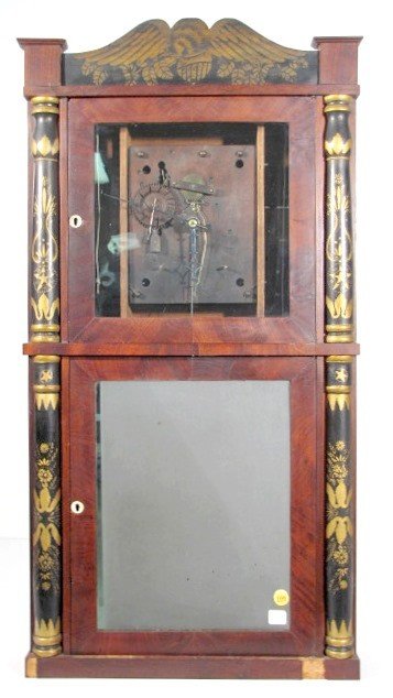 Hopkins & Alfred Wood Works Shelf Clock