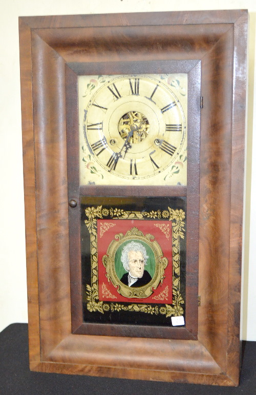 Antique Seth Thomas Weight Driven OG Shelf Clock