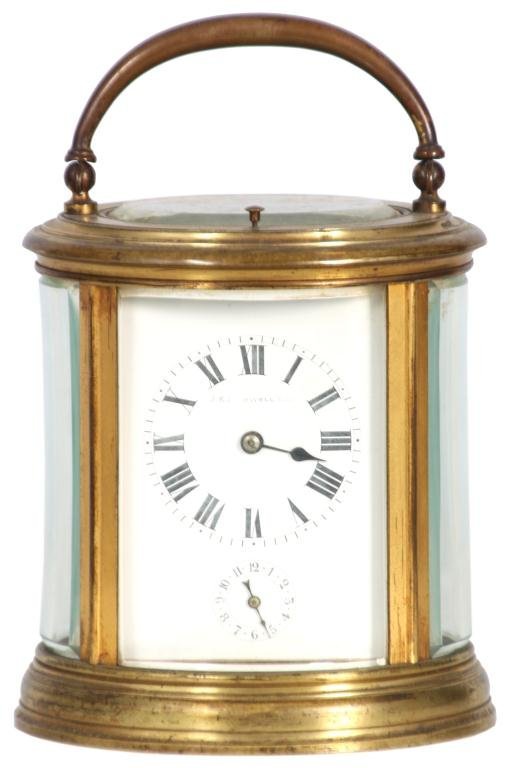 J.E. Caldwell Quarter Hour Repeater Carriage Clock