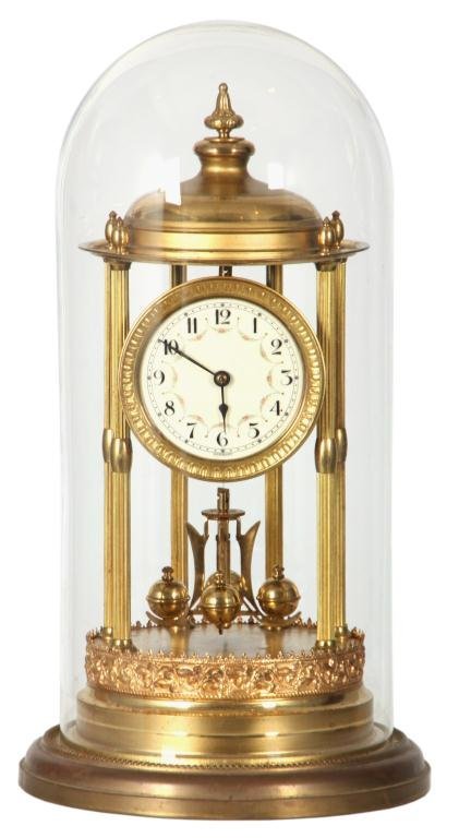 Brass Anniversary Dome Clock
