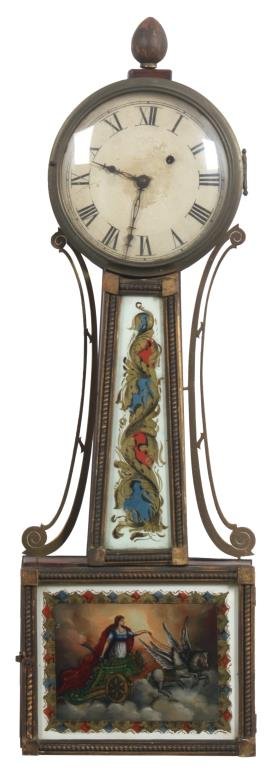 American Weight Driven Banjo Clock.