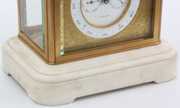 Lg. Marble & Brass Calendar Crystal Regulator