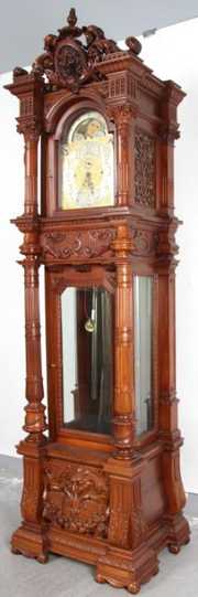 Monumental 9 Tube Grandfather Clock