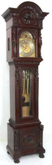 Tiffany & Co. 9 Tube Grandfather Clock