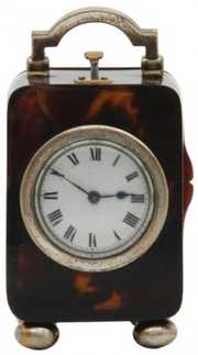 Miniature Quarter Hour Repeater Carriage Clock