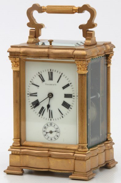 Tiffany & Co. 1/4 Hour Repeater Carriage Clock