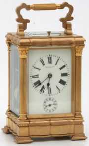 Tiffany & Co. 1/4 Hour Repeater Carriage Clock