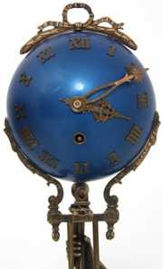 Lg. French Figural Mystery Swinger Clock