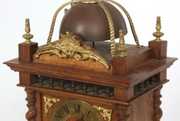 French Mahogany Bracket Clock