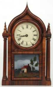 Brewster & Ingrahams Onion Top Mantle Clock