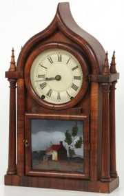 Brewster & Ingrahams Onion Top Mantle Clock