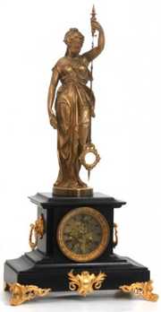 Guilmet Figural Mystery Swinger Clock