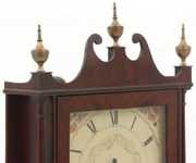 Samuel Terry Pillar & Scroll Mantle Clock