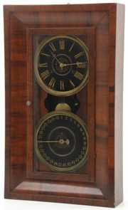 American Double Dial Calendar Clock