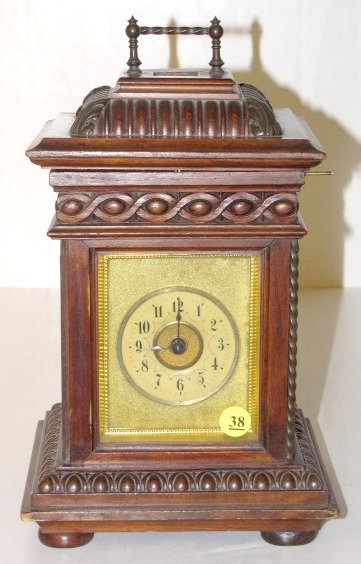 Junghans Clock w/Symphonian Music Box