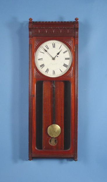 Mahogany E Howard #58 Regulator Wall Clock