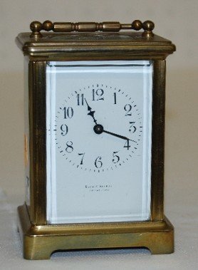 French Brass Carriage Clock