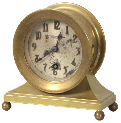 Chelsea Bronze Desk Clock