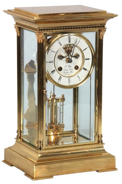 LÂEpie Crystal Regulator Liberty Clock