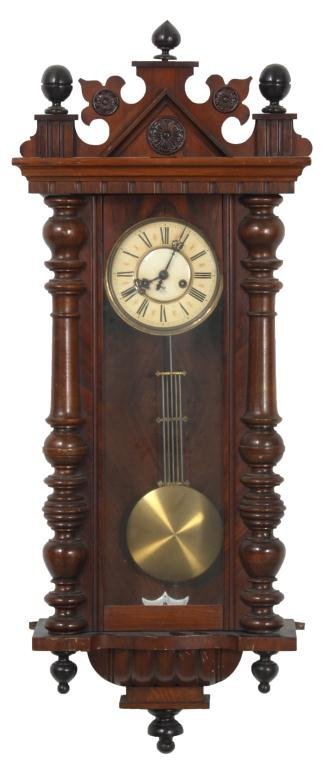 Gustav Becker Walnut Vienna Regulator