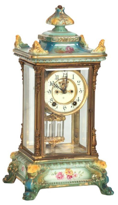 Ansonia Porcelain Crystal Regulator No. 6