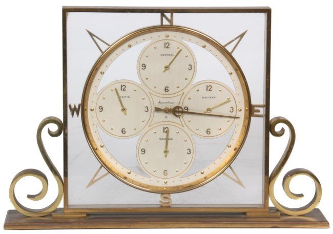 Brass Remembrance Co. Desk Clock