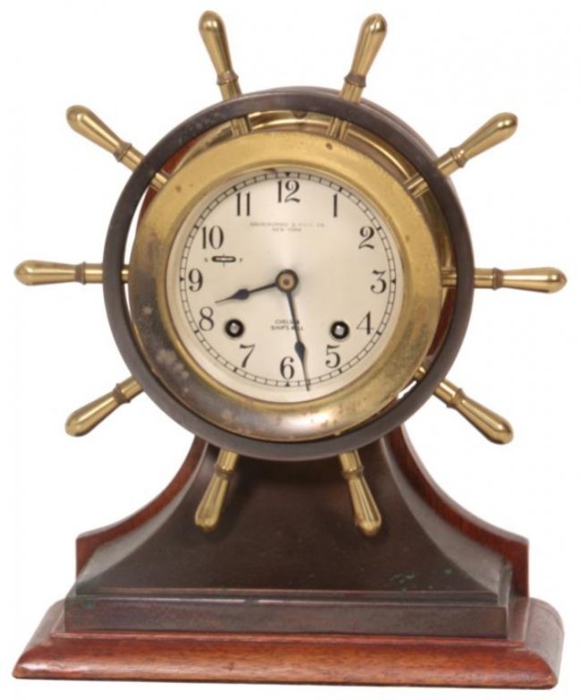 Chelsea Helm Ships Bell Clock