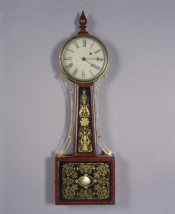 American “Patent Timepiece” Banjo Clock