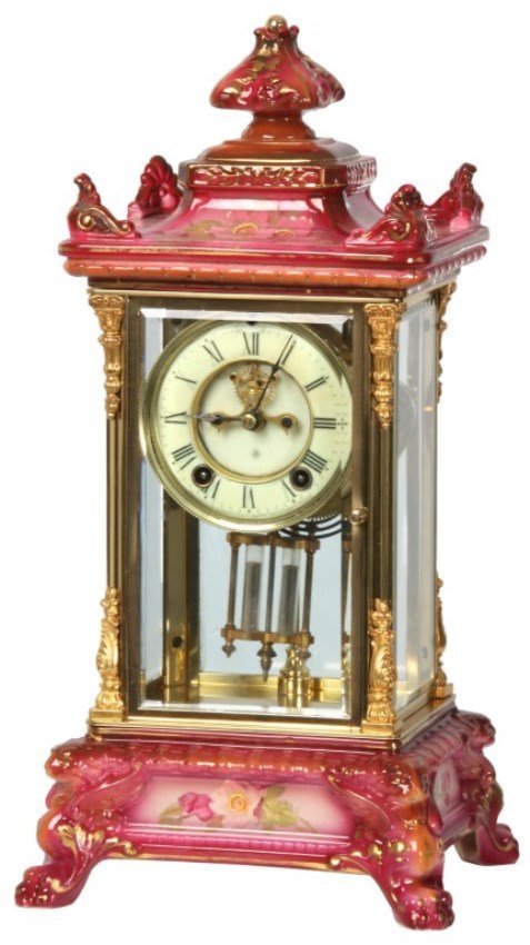 Ansonia Porcelain Crystal Regulator No. 6