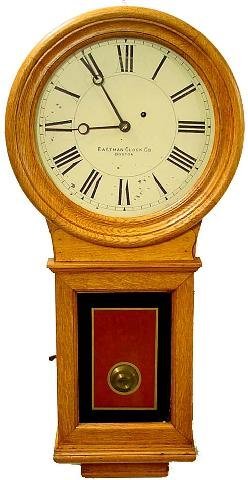 Eastman Clock Co. Boston Wall Clock