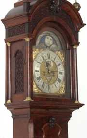 Paulus Bramer Dutch Tall Case Clock.