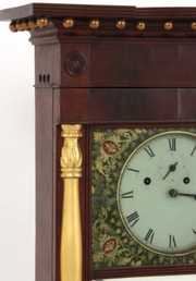 Asa Munger Mirror Shelf Clock