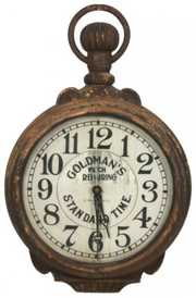 E. Howard Double Sided Jewelers Store Clock
