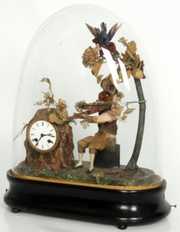 Animated & Musical Figural Clock w/ Monkey