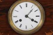 Inlaid Rosewood Silk Thread Wall Clock
