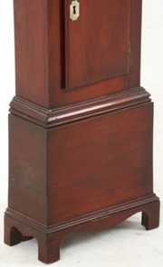 John Bailey Mahogany Dwarf Floor Clock