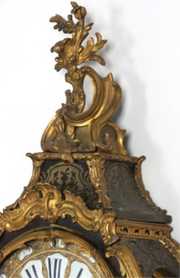 Thuillier Boulle & Brass Inlaid Bracket Clock