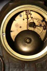 French Figural Automobile Mantle Clock