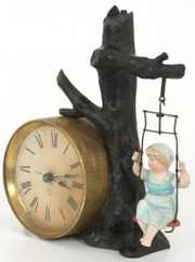 Ansonia No.2 Swinging Doll Clock