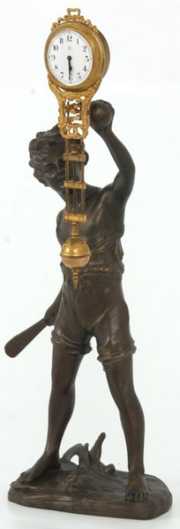 Junghans Figural “Cricket Boy” Swinger Clock