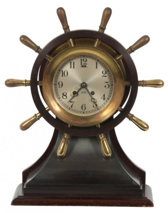 Chelsea Helm Ships Bell Clock