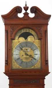 E. Howard Mahogany Grandfather Clock