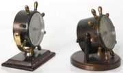 2 Chelsea Ship’s Wheel Desk Clocks