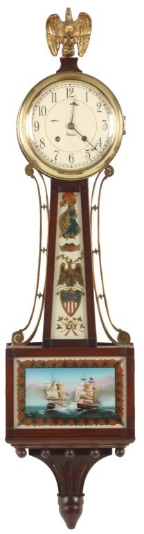 Chelsea Spring Driven Ships Bell Banjo Clock