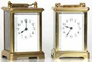 2 French Brass Carriage Clocks