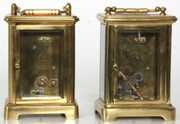 2 French Brass Carriage Clocks