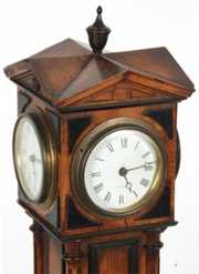 4 Dial Tower Table Clock