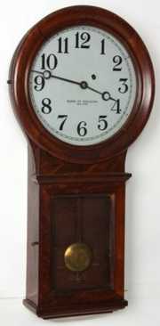 Eastman Clock Co. Oak Wall Regulator