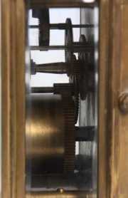 Cylindrical French Brass Carriage Clock